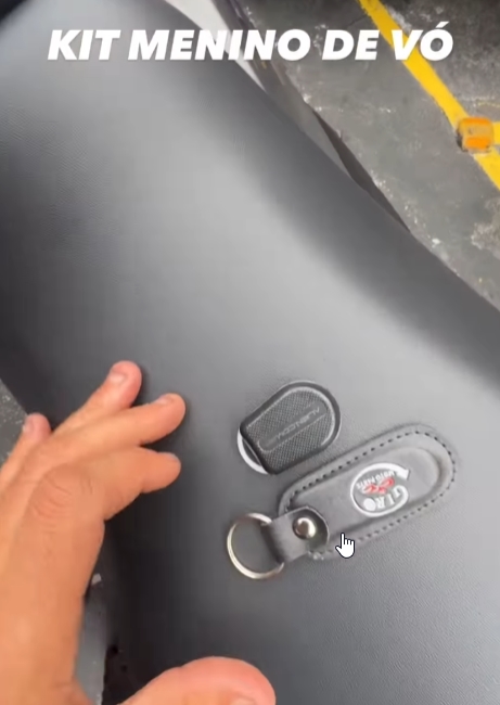 Sensor de presença compacto cabe no bolso