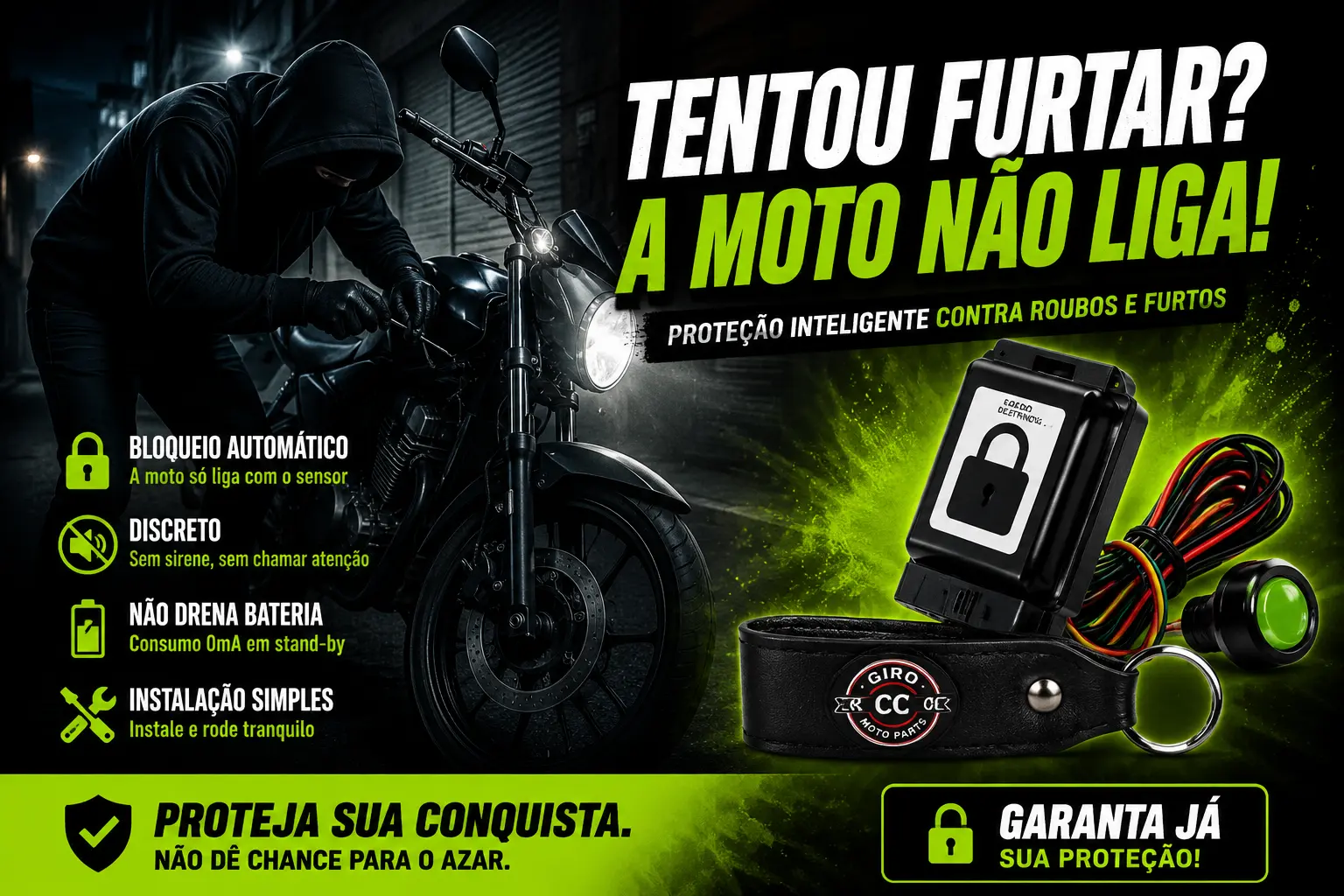 Bloqueador de Moto